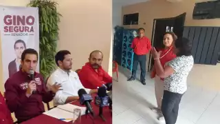 Los candidatos al Congreso de la Unión estuvieron acompañados por los dirigentes de sus partidos en los eventos de presentación en la capital del Estado