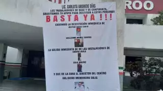 Acusan a directivos y a personas ajenas a la dependencia de un ambiente laboral tenso.