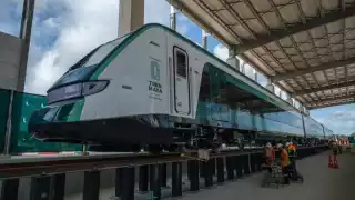 Ciudadanos de diferentes lugares llegaron para transportarse en él