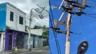 Alertan riesgo por 300 torres y postes deteriorados en Carmen; exigen respuesta urgente de CFE