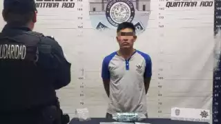 Detienen a un presunto narcomenudista en Playa del Carmen