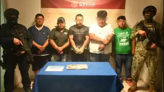 Los cinco hombres quedaron a disposición de la FGE Quintana Roo