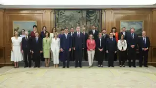 Gabinete en España rindió protesta ante el Rey Felipe VI