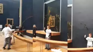 Al parecer la obra no sufrió ningún daño