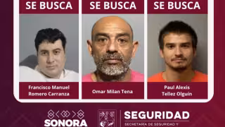 Fuga en penal de Sonora: autoridades buscan a tres reos tras evasión y despliegan operativo estatal