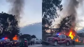 El incendio fue sofocado, registrando sólo daños materiales