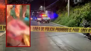 Al ejido llegaron elementos ministeriales y el personal del Servicio Médico Forense