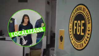 FGE Yucatán entrega a Frida, joven hallada en Cancún, a sus familiares