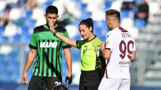 Maria Sole Ferrieri Caputi ya es reconocida como una de las mejores árbitros de la Seria A de Italia y de Europa
