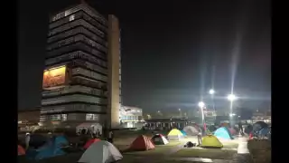 UNAM respetará protesta de estudiantes en favor del pueblo palestino en Ciudad Universitaria