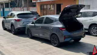 Colisión por alcance deja daños materiales y afecta la circulación en la colonia Obrera