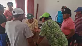 Así se vivió la reunión entre pescadores de Chuburná