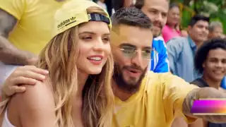 La modelo fue parte de varios videos musicales. Foto: Especial