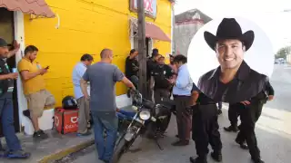 El motociclista fue impactado en el Centro de Mérida por una camioneta del staff de Julión Álvarez