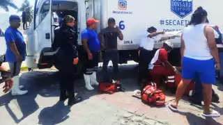 Entre los accidentes se encuentra el de una mujer que fue lleva al Centro Médico