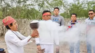 Antes de tener planos de construcción, trascendió que se realizaron consultas con integrantes del Parlamento Indígena