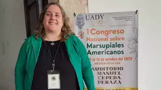 La investigadora explicó que las zarigüeyas funcionan como un puente entre la vida silvestre y el entorno