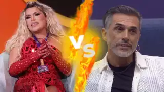 Sergio Mayer ni Wendy Guevara se siguen en redes sociales