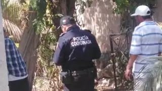 El perro estuvo en riesgo de morir ahorcado con su cadena