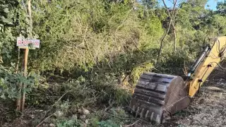 El comisario ejidal señaló que el proyecto en nada beneficia a la comunidad