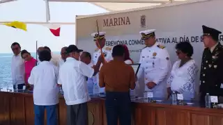 "El Día de la Marina no tendría cabida sin este mar que nos ha dado todo", se destacó
