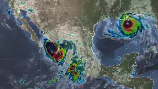 Durante su trayectoria podría causar Trombas Marinas