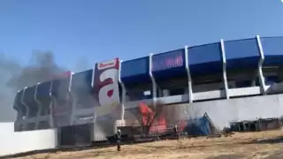 Hasta el momento no se registran heridos tras el incendio