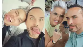 Los hermanos Quijano pasan unos días en familia en Bacalar. Foto: Especial