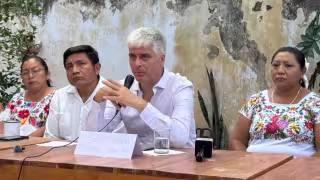 Señalan presunto montaje  en detención de Sergio Oceransky, activista defensor de  las tierras mayas en Yucatán