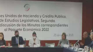 Las comisiones unidas de Hacienda y Crédito Público y de Estudios Legislativos Segunda del Senado de la República aprobaron las minutas del Paquete Económico 2022