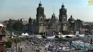 Este viernes 1 de marzo dará inicio la campaña de Claudia Sheinbaum en el Zócalo de la CDMX,  por lo que algunas calles estarán cerradas