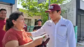 Morena lleva mensaje de bienestar para todos a las calles de Mérida