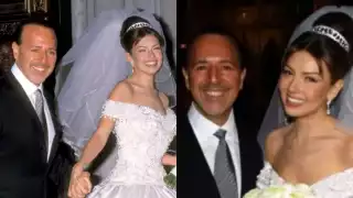 Thalía y Tommy Mottola llevan 23 años de casados
