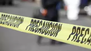 Al sitio llegaron especialistas para trasladar el cuerpo del hombre al Servicio Médico Forense