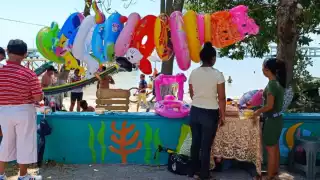 El buen clima ayudó a que resultara un éxito la presencia de clientes