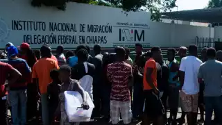 Los migrantes acusan actos de maltrato y violencia dentro del albergue