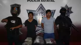 Los hombres estarán detenidos hasta descartar que sean parte de un grupo criminal