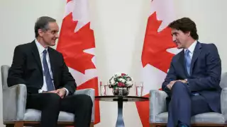 Justin Trudeadu se reunión con Daniel Servitje, representante de Bimbo, a su visita a Ciudad de México
