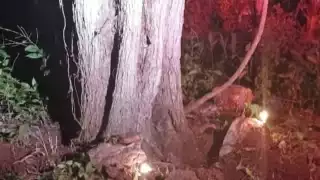 El año pasado un ciudadano descubrió a un hombre haciendo rituales de brujería en su casa