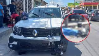 Trágico accidente en Cancún: Motociclista muere tras ser embestido por una camioneta