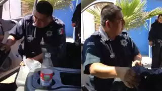 Los policías fueron criticados por como actuaron durante la revisión