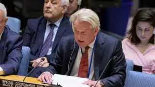 Tor Wennesland, coordinador especial de la ONU para el Proceso de Paz en Oriente Medio