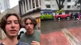 Los dos jóvenes han sido burlados en redes por creer que la colonia Polanco tiene Presidente