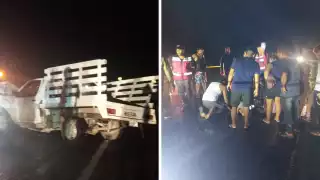 Brutal choque en la vía Tulum–Felipe Carrillo Puerto deja un lesionado