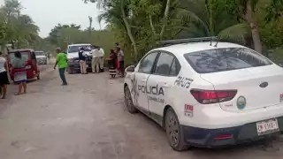 La ambulancia de la unidad ambulatoria llegó 45 minutos más tarde donde solamente confirmaron que el hombre ya no contaba con signos vitales