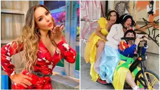 "La Vecina” reveló que al principio creyó que tenía un ganglio inflamado, y fue en febrero, cuando llevó a su madre al doctor