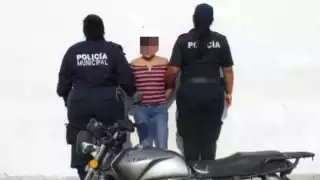 La mujer fue trasladada a la comandancia de Progreso
