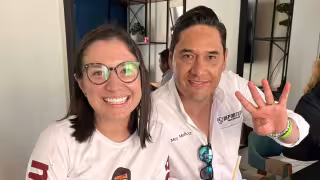 Moisés Muñoz arribó el pasado viernes al Aeropuerto Internacional de Campeche