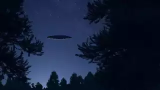 El avistamiento ocurrió a las 19:00 horas en Argentina. Foto: Especial