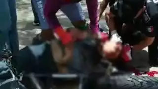 El maestro daba clases en una escuela primaria en Tekit